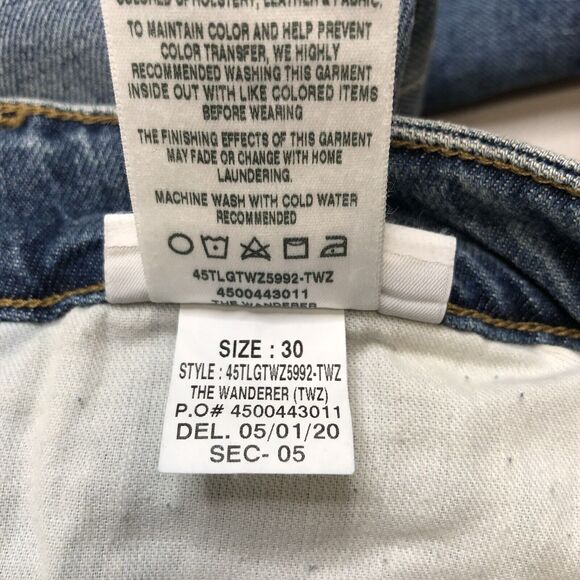 Joe’s Women’s THE SCOUT Mid Rise Slim Tomboy Cropped Jeans Sz 30 TLGTWZ5992 - Picture 11 of 13